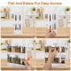 1Pc Swivel Cabinet Organizer Revolving Kitchen Rack Spice Organizer For Cabinet Condiment Holder Shelf