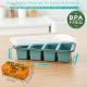2 Pack Silicone Soup Freezer Containers, Soup Portion Freezer Moulds, Ice Trays