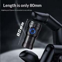 Bright Eight-Eye Monster High-Intensity Flashlight Rechargeable For Outdoor Use