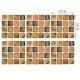 MSC025-042 Foreign Trade Bestseller 3D Mosaic Tile Stickers