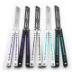 Suifeng Squid Nautilus V2 Inner-Stop Nautilus Butterfly Knife, Unsharpened, G10 Handle, PracticeTraining Knife