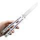 Suifeng Squid Nautilus V2 Inner-Stop Nautilus Butterfly Knife, Unsharpened, G10 Handle, PracticeTraining Knife