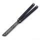 Suifeng Squid Nautilus V2 Inner-Stop Nautilus Butterfly Knife, Unsharpened, G10 Handle, PracticeTraining Knife