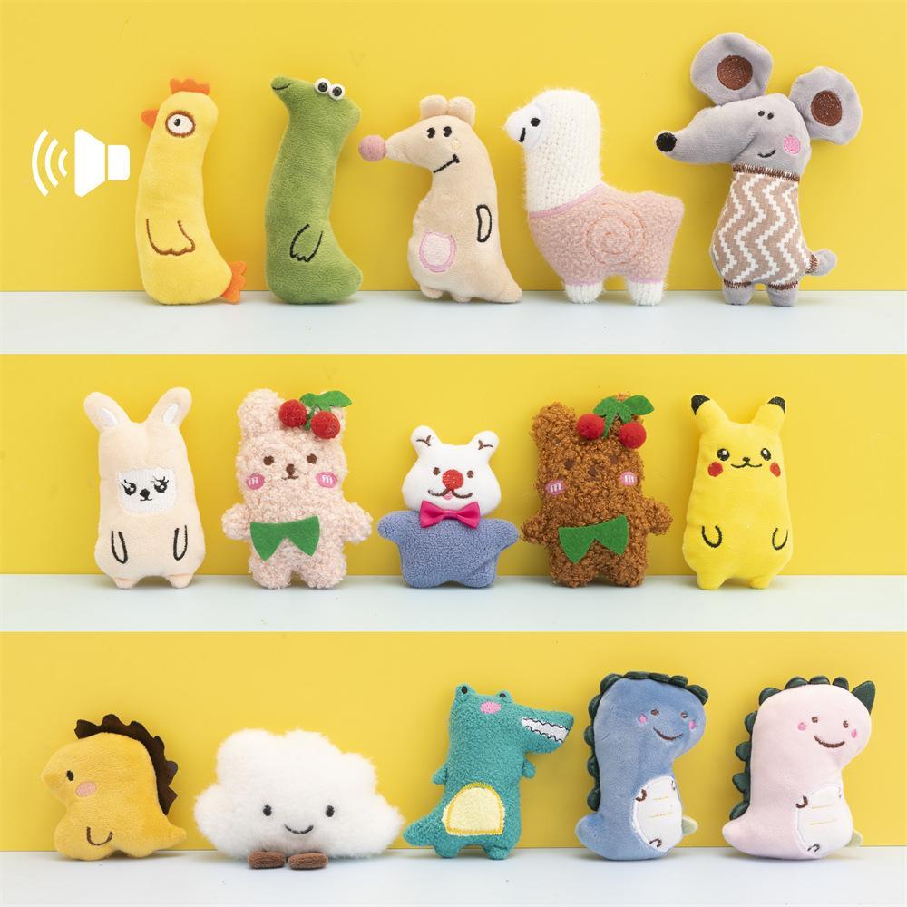 Pet Supplies Cat Voice Interactive Catnip Toys Dinosaur Modeling