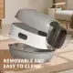 High-Capacity Enclosed Cat Litter Box & Odor-Lock, Scratch-Resistant, Ideal For US Households