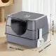 Enclosed Cat Litter Box, Orange - Odor-Locking, Spacious For Large Cats, A Must-Have For Cat Parents