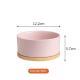 Constant Temperature Cat Ceramic Pet Heating Drinking Bowl