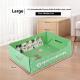 Portable Folding Semi-open Thickened Disposable Litter Box