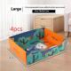 Portable Folding Semi-open Thickened Disposable Litter Box