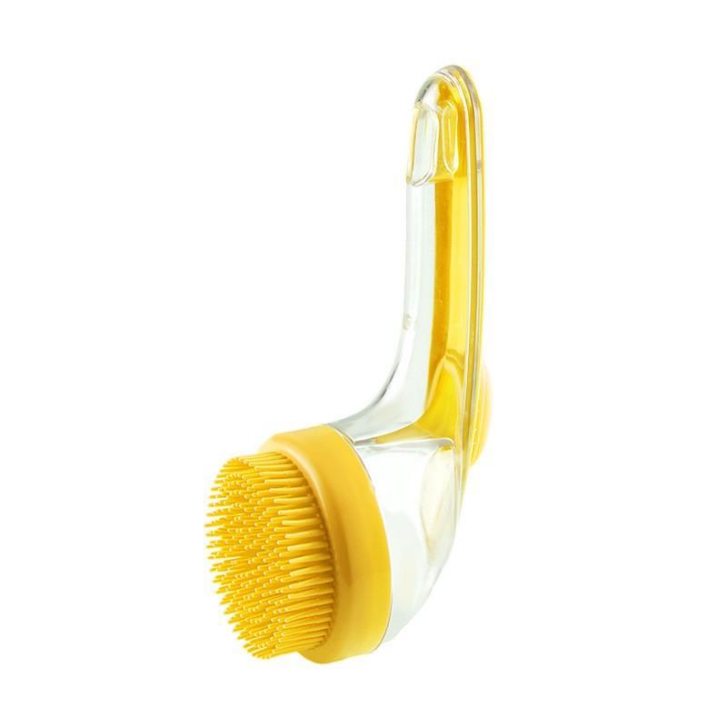 Dog Bath Brush-Yellow-1 - Option1