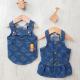 Teddy Bichon Pet Spring And Autumn Thin Denim Princess Dress Small Dog Cute Dress