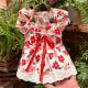 Pet Clothes Flounced Sleeve Three Colors Dress