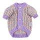 Dog Clothes Sweater Soft Glutinous Bean Cardigan