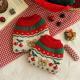 Christmas Cherry Pet Sweater Clothes Warm