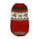 Christmas Cherry Pet Sweater Clothes Warm