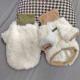Small And Medium-sized Dogs Thick Warm And Cute Turtleneck Plush Cotton-padded Coat