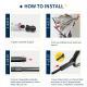 Dog Umbrella Small Breed, Clear Dog Umbrella Leash For Small Dogs, Keeps Dogs Dry Walking Rain, Doggie Rain Umbrella With Adjustable Leash, Self-Assembly