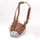 Dog Muzzle Adjustable Basket Soft Straps Rubber Pet Anti-bite Muzzle