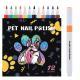 Opaque Color Nail Brush Graffiti Water-based Laminated Pet Manicure
