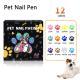 Opaque Color Nail Brush Graffiti Water-based Laminated Pet Manicure