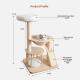 Cat House And Jumping Platform Combo Solid Wood Cat Tree