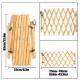 Retractable Wooden Dog Gate Pet Baby Safety Fence Barrier Doorways Stairs Garden