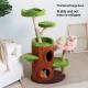 Large Cat Tree With Integrated Sisal Rope