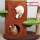 Large Cat Tree With Integrated Sisal Rope