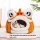 Lion-Dance-Style Cat Bed For FallWinter Warm And Festive For The New Year