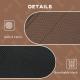 Elevated Portable Dog Cot Pet Bed with UV Protection Canopy Shade, 36 inch, Coffee