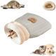Cat Sleeping Bag For Indoor Cats Cozy Winter Cat Sleeping Bag Soft Plush Cat Sack Self Warm Cat Bed Cave Fluffy Cat Tunnel Cat Hideaway Calming Sleeping Bag Bed For Cats Kittens