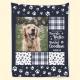 Pet Dog Blanket Super Soft Flannel Creative Personality DIY