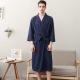 Womens Thin Couples Nightgown Three Quarter Sleeve Bathrobe