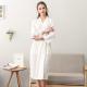 Womens Thin Couples Nightgown Three Quarter Sleeve Bathrobe