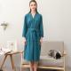 Womens Thin Couples Nightgown Three Quarter Sleeve Bathrobe