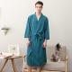 Womens Thin Couples Nightgown Three Quarter Sleeve Bathrobe