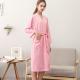 Womens Thin Couples Nightgown Three Quarter Sleeve Bathrobe