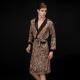 Mens Summer Long Ice Silk Pajamas Nightgown
