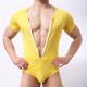 Mens Stretch Tight Exercise Fitness Breathable Body Shaping Vest One-piece Suit