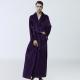 Mens Winter Coral Fleece Nightgown Homewear Thickened Pajamas
