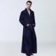 Mens Winter Coral Fleece Nightgown Homewear Thickened Pajamas