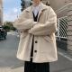 Mens All-match Casual Springfall Relaxed-fit Trench Coat