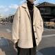 Mens All-match Casual Springfall Relaxed-fit Trench Coat