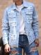 Korean Version Of Loose-fitting Denim Jacket