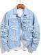 Korean Version Of Loose-fitting Denim Jacket