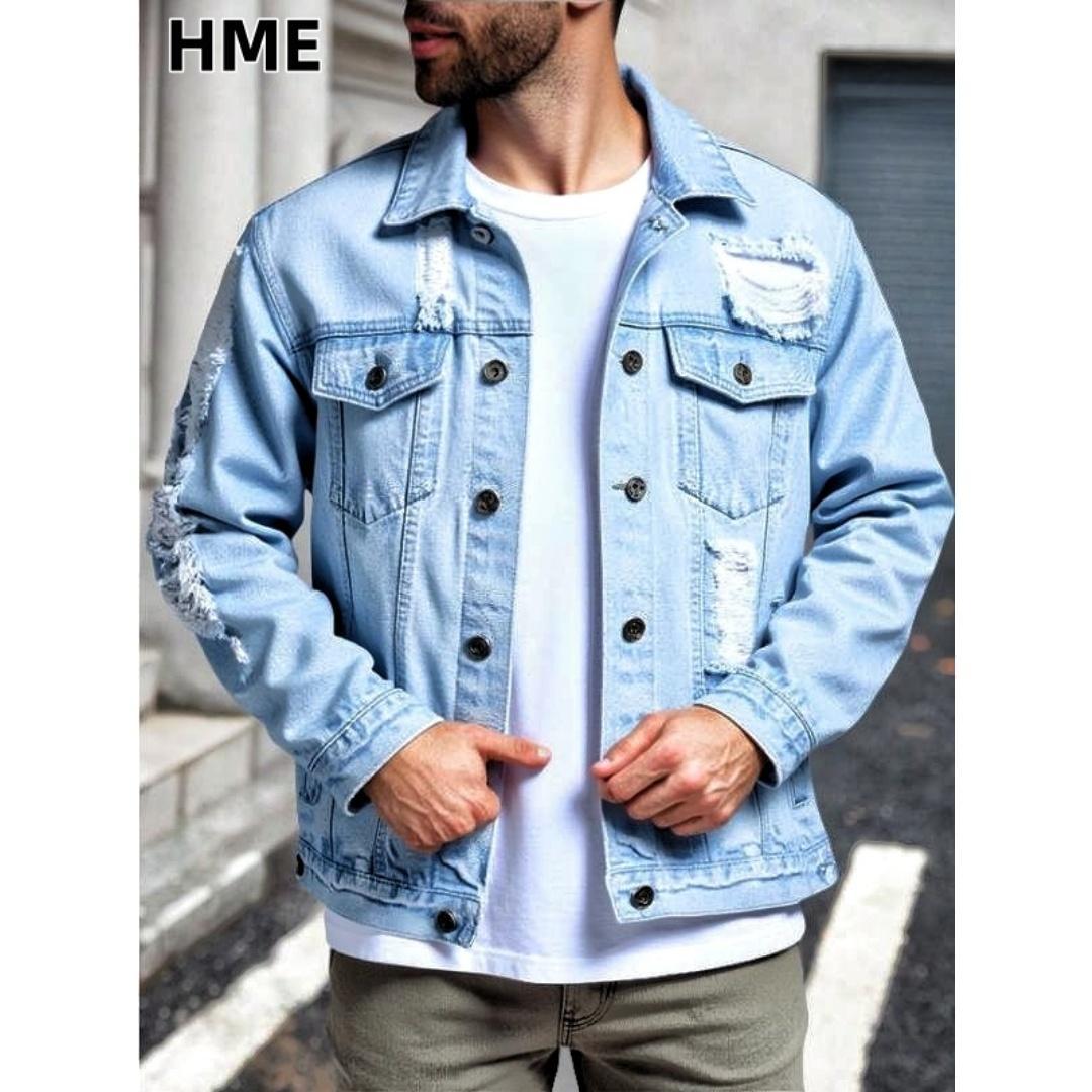 Korean Version Of Loose-fitting Denim Jacket