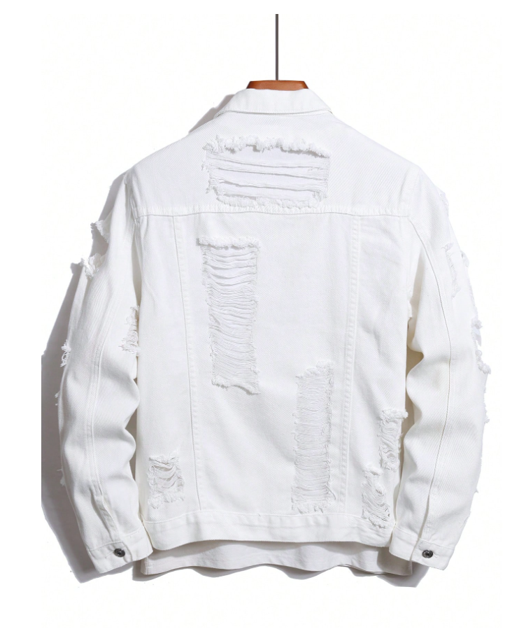 Korean Version Of Loose-fitting Denim Jacket