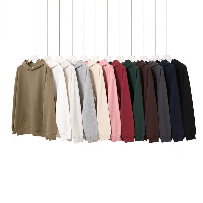 American-style Vintage Hooded Pullover Sweatshirt For Men