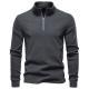 AutumnWinter New Arrival Stand Collar Half-Zip Thermal Base-Layer Sweater For Men