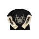 Niche, Versatile Faux Two-piece Loose-fitting Long-sleeve T-shirt